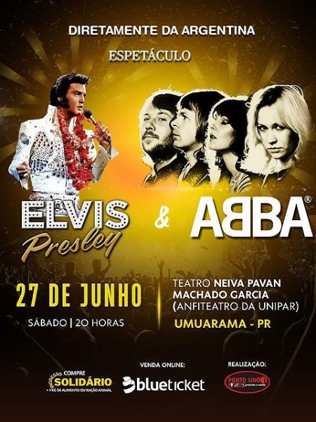 Espetáculo ABBA & Elvis