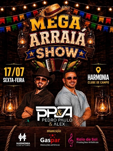 Pedro Paulo & Alex - Mega Arraiá Show 1ª Edição
