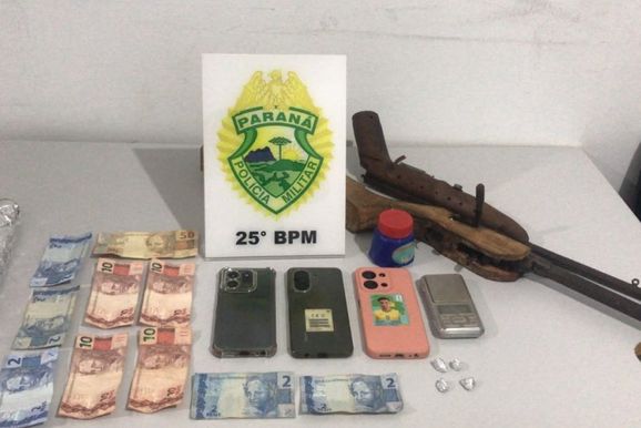 Operação prende quatro por tráfico de drogas e apreende armas artesanais em Icaraíma